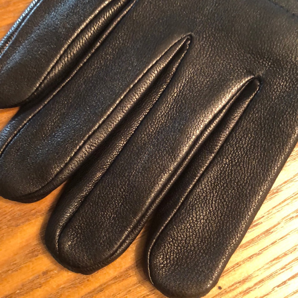 Calvin Klein Men’s leather gloves Medium NWT - Picture 2 of 5